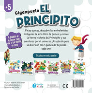 Giganpuzle El Principito – ¡Arma, juega y aprende!