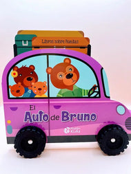 Libro con ruedas 'El Auto de Bruno' – Plutón Kids