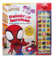 Libro Interactivo Palabras Heroicas - Spidey y Sus Sorprendentes Amigos (Disney Junior)